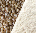 Stone-ground sprouted jowar flour